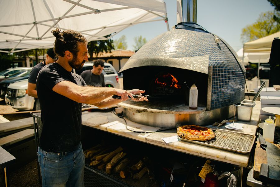 wood-fired pizza Santa Fe