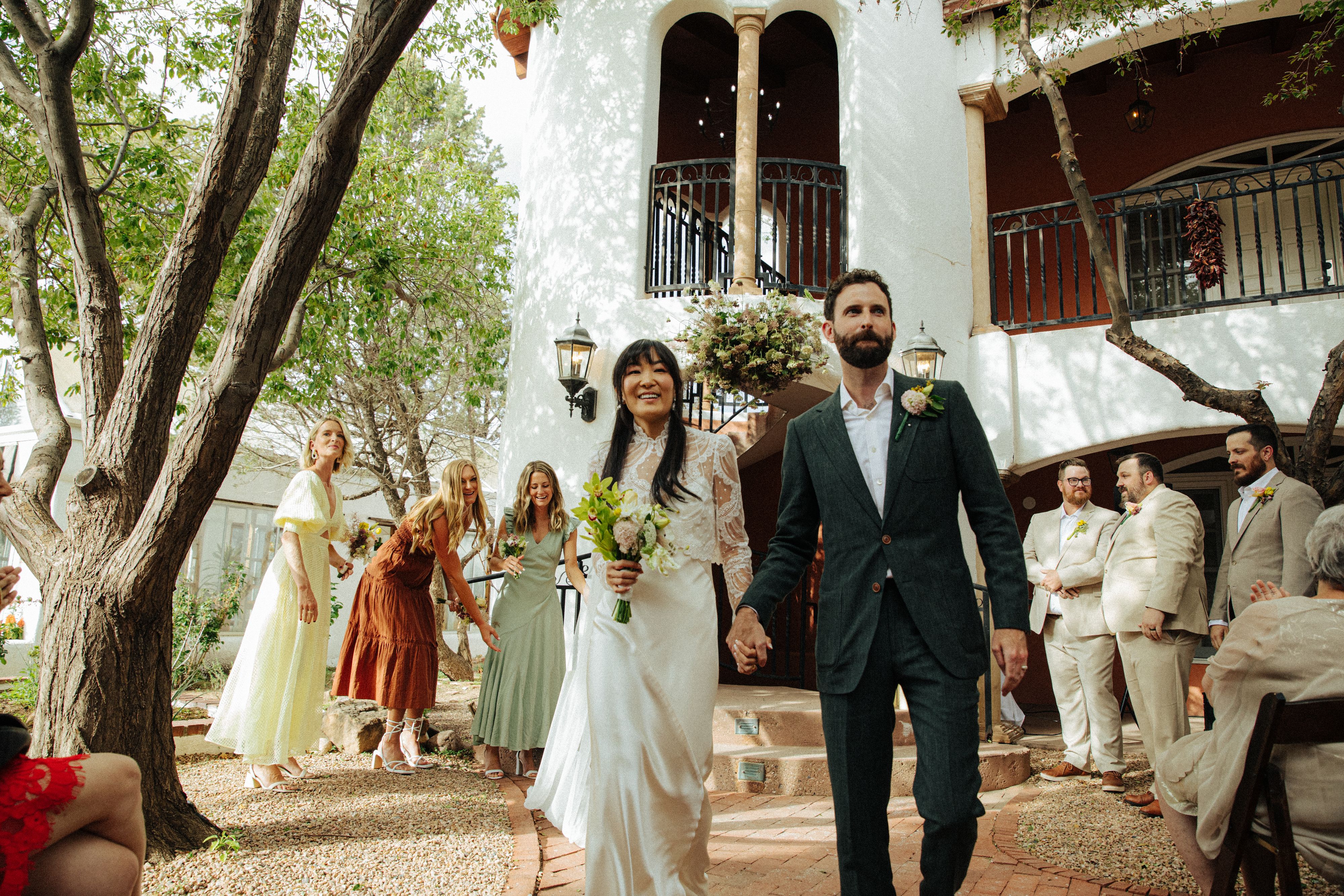El Rey Court Santa Fe Wedding